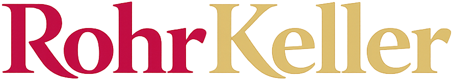 Logo von RohrKeller auf der Tür eines Servicemobils